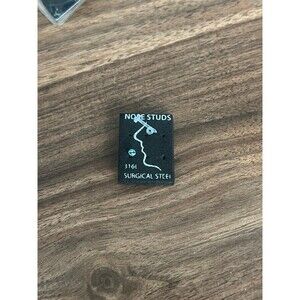 Nose Piercing Stud Rings 20g Anchor Stud Clear Plastic Stud Nose Ring Plastic